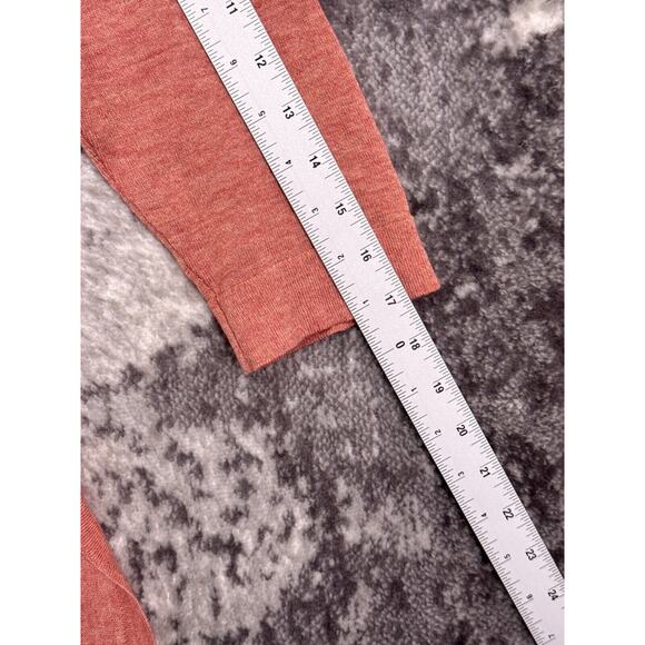Eileen Fisher Sweater Large Womens Merino Wool Alpaca Fine Knit Tunic Dusty Pink - Picture 5 of 8